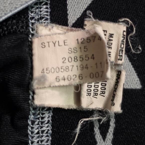 Under Armour Compression Pants Men’s XL Black Baselayer Performance - Picture 5 of 5